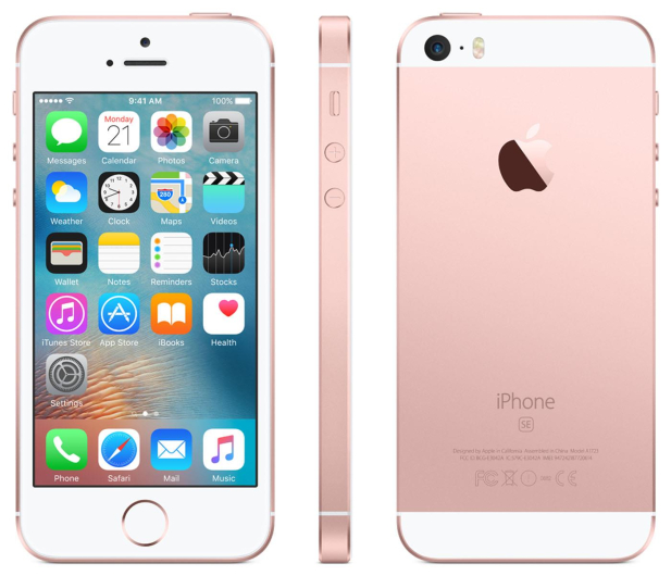 Apple iPhone SE 128GB Rose Gold - 356918 - zdjęcie 2